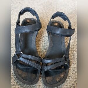 Teva Black Sport Sandals with Durable Straps